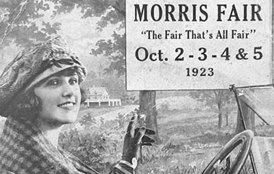 Flyer for the fair from 1923