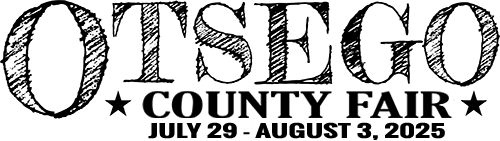 Otsego County Fair July 29 - August 3 2025